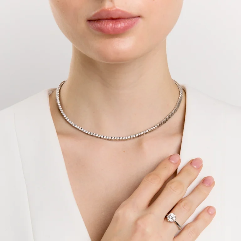 Necklace Aurora 0.1 сt_3