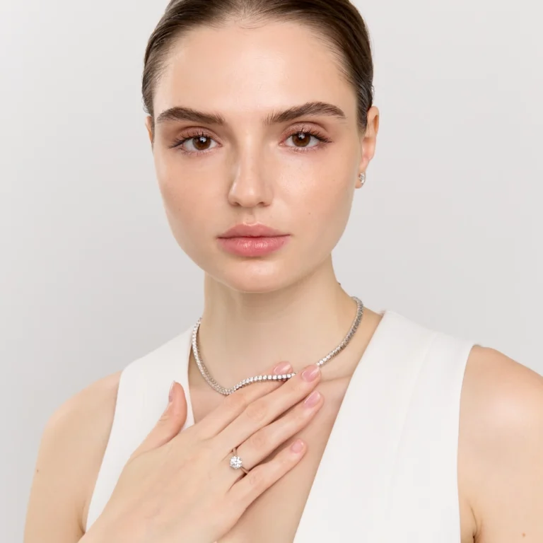 Necklace Aurora 0.2 сt_3