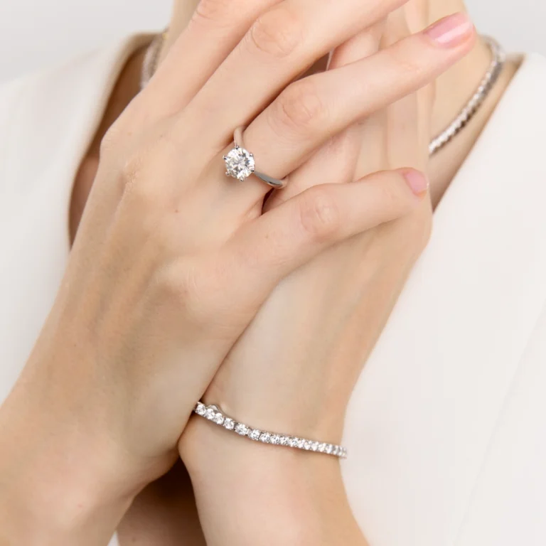 Tennis bracelet Aurora 0.2 сt_3